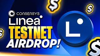 $10000 AIRDROP IS INCOMING!!! | LINEA TESTNET | CONSENSYS