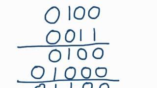 How to multiply two binary numbers