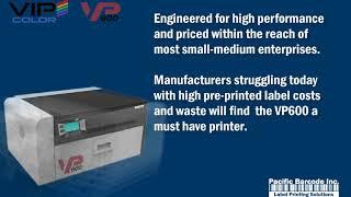 Pacific Barcode Launches the VP600