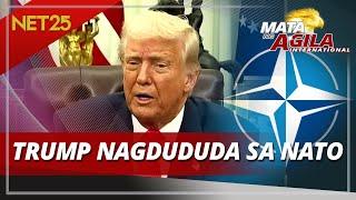 DONALD TRUMP, NANGANGAMBA SA NATO