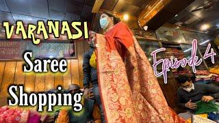 Saree Shopping in Varanasi | Thatheri Bazaar  #shopping #benarasisaree