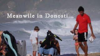 Meanwhile in Donosti #surfing #waves #surf #surfers #swell #raw #blues #music #zurriola #bigwaves