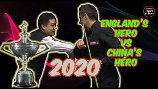 Ronnie O'Sullivan v Ding Jun Hui, 2020 World Championship Snooker Round 2