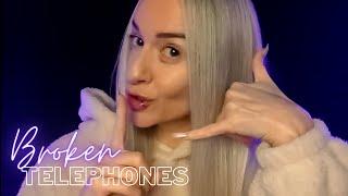 ASMR | Guess the Message...(broken telephone game - unintelligible whispers)