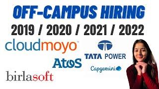 OFF-CAMPUS HIRING || BATCH - 2019/2020/2021/2022 || MUST WATCH