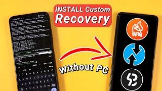 Install Custom Recovery without PC using termux|| Latest method 2024