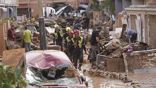 Catastrophic flooding in Spain leaves widespread destruction