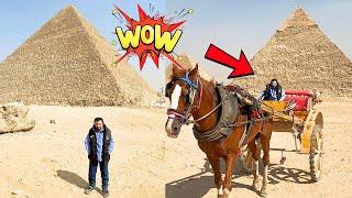 Köksal Baba in the Egyptian Pyramids! Incredible moments!