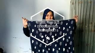 TUTORIAL PAKAI GEOS (GENDONGAN KAOS) | MAMAK VLOG