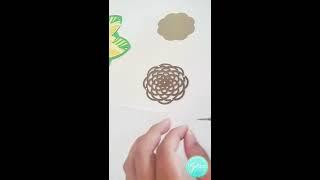 How to make a 3D Paper Mandala