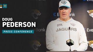 Coach Pederson on Bye Week Changes, QB in Week 13 | Jacksonville Jaguars