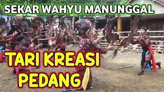 SEKAR WAHYU MANUNGGAL - TARI PEDANG||EBEG PURBALINGGA||LIVE Tumanggal,Pengadegan