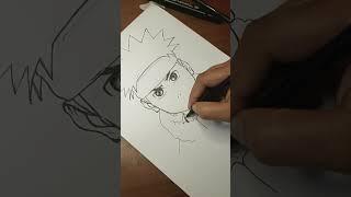 Naruto Painting Sketch Tutorial | Amazing Fan Art by Sachin Arts