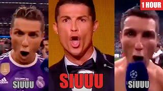 Every Single Cristiano Ronaldo Siuuu Meme Compilation (1 Hour)