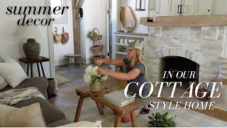 Summer Decorating in Our Cottage Inspired Home