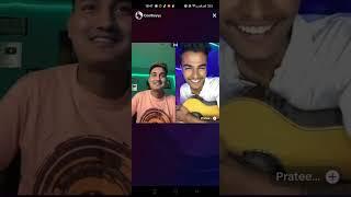 Cool boy Ra pratik khadka on tiktok live. Cool boy tiktok live.