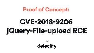 Proof of Concept: CVE-2018-9206 jQuery File Upload RCE