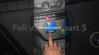 Fix your electronic parking brake after a short circuit from trailer #fixyourmercedes #subscribe