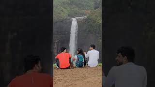 Monsoon + Friends = Good Vibes Only.! #friendship #friendshipgoals #raigad #waterfalls #thaminighat