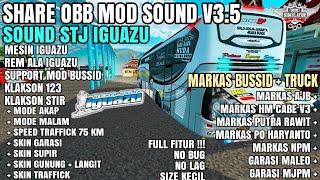 UPDATE OBB MOD SOUND V3.5 SOUND SERIGALA STJ IGUAZU ETS 2 + FULL MARKAS + MODE AKAP + GARASI MALEO