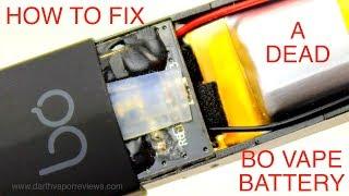 How To Fix a Dead BO Vape or JUUL Battery