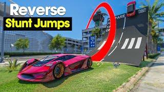 Can You Complete All GTA 5 Stunt Jumps Backwards?