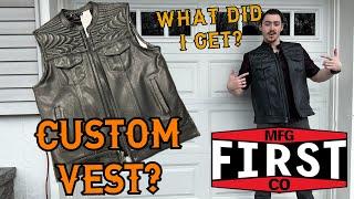 The BEST Custom Made Leather Vest?!