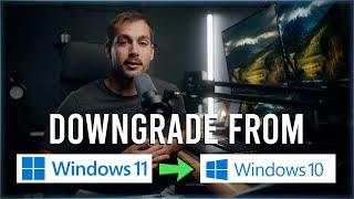 How to Downgrade from Windows 11 to Windows 10