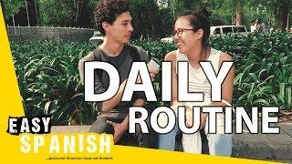 Daily routine | Easy Spanish 60