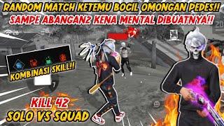 42 KILL SOLO VS SQUAD PAKE KOMBINASI SKILL KAIROS!! VEST MUSUH LANGSUNG HANCUR LEBUR!!