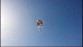 SpaceX F9R Auto-termination explosion during test flight