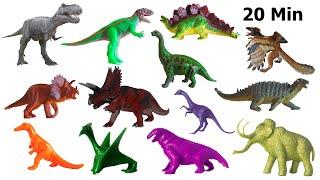 Dinosaurs Collection - Counting, Colors, Jurassic, Cretaceous - The Kids' Picture Show