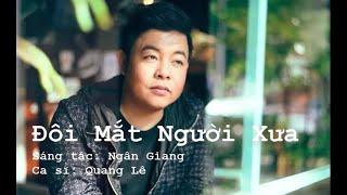 Đôi Mắt Người Xưa Karaoke | Quang Lê | beat chuẩn