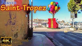 Saint-Tropez in 4K: A Relaxing Walk Through Paradise