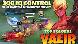 300 IQ CONTROL TOP 1 VALIR GAMEPLAY! | Valir Best Build 2021 | TOP 1 GLOBAL VALIR | MOBILE LEGENDS