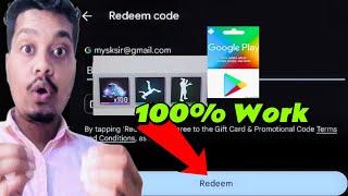 FREE REDEEM CODE / FREE REDEEM CODE APP / FREE GOOGLE PLAY REDEEM CODE / HOW TO GET FREE REDEEM CODE