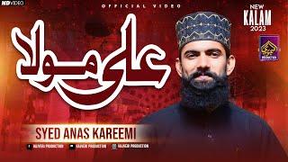 Syed Anas Kareemi | Ali Ali Ali Manqabat Mola Ali - Tazmeen | New Kalam 2024