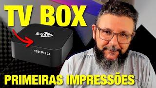 TV BOX sistema Android - Unboxing e primeiras impressões do STV S2 PRO