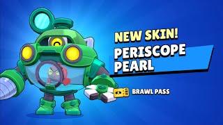 Brawl Stars Periscope Pearl Skin Unlocked