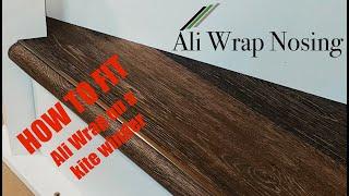 How to fit the Stairrods UK Ali Wrap Nosing on Kite Winders / Pies
