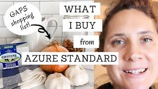 What I Buy from Azure Standard | AZURE STANDARD ORDER | Bumblebee Apothecary