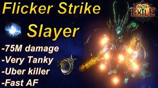 [3.22] 70M Damage Flicker Strike! (All content) - Path of Exile Best Build