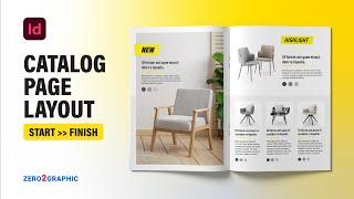 How to Catalogue Page Layout Design in Adobe InDesign CC