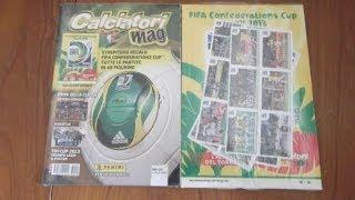 panini CONFEDERATIONS CUP BRAZIL 2013 UPDATE STICKER COLLECTION opening & review