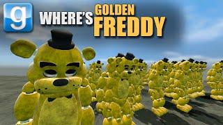 Gmod WHERE'S GOLDEN FREDDY? (Garry's Mod FNAF Mini-Game)