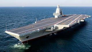 China's Fujian Aircraft Carrier Returns to Base in AMAZING Video