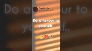 Do a favour to yourself |#faketweets #tweetreels #windowreels #shorts #sadstatus #instagramreels