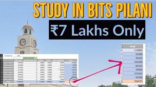 BITS PILANI FEE STRUCTURE | MCN | SCHOLARSHIPS | BITSAT 2023