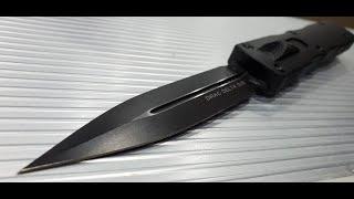 I Just Paid $400.00 for a Switchblade KNIFE!  Microtech Dirac BlackOut Delta D/E Tactical Auto OTF