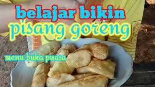 cara membuat pisang goreng||menu buka puasa||@asalan koyod